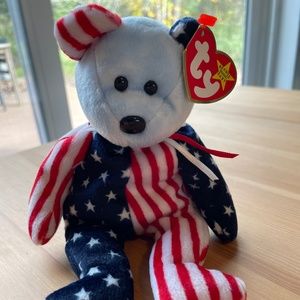 Ty Beanie Baby "Spangle" the bear